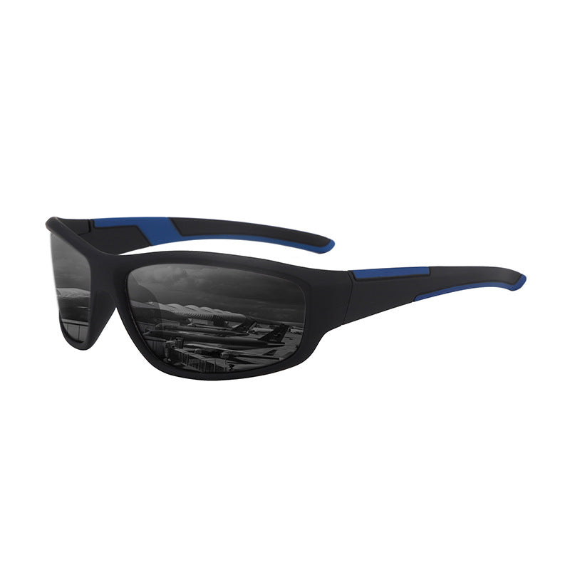 Wholesale New men's sports glasses riding polarized sunglasses driving sunglasses European and American driving glasses